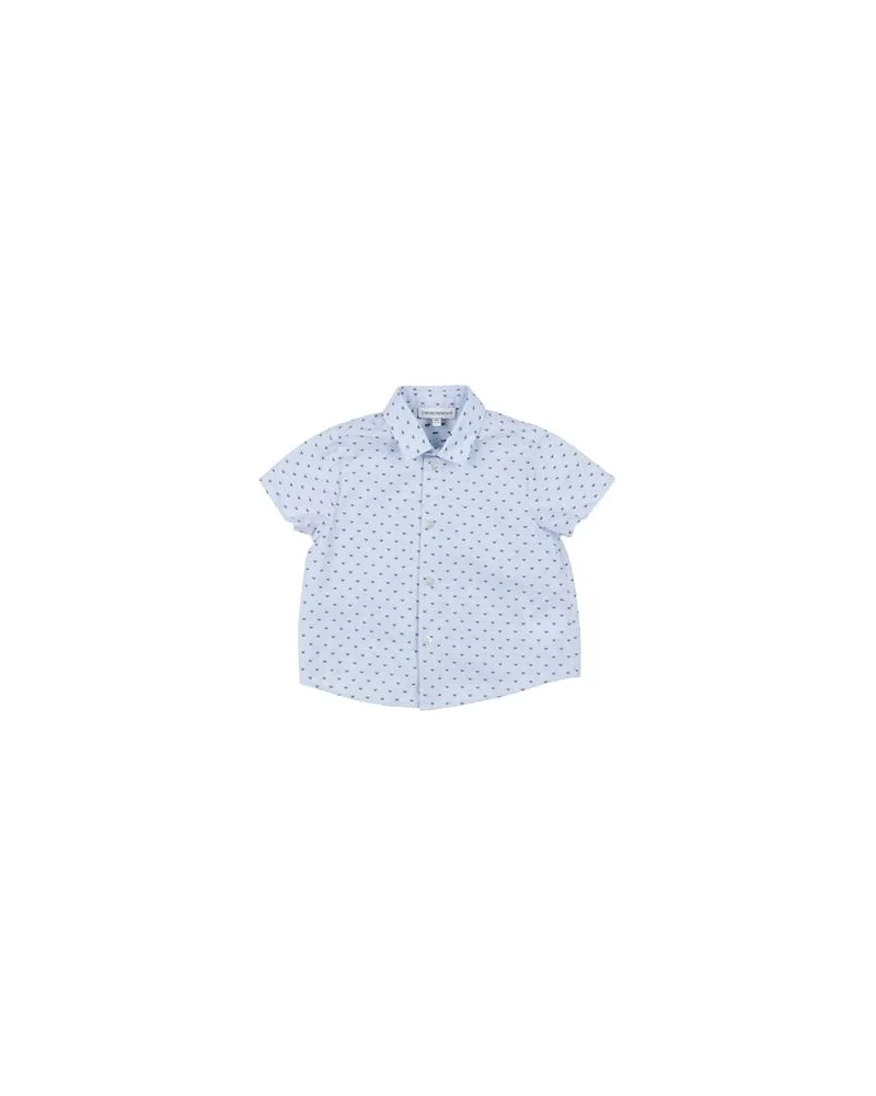 Emporio Armani TOPS - Hemdenauf YOOX.COM Himmelblau