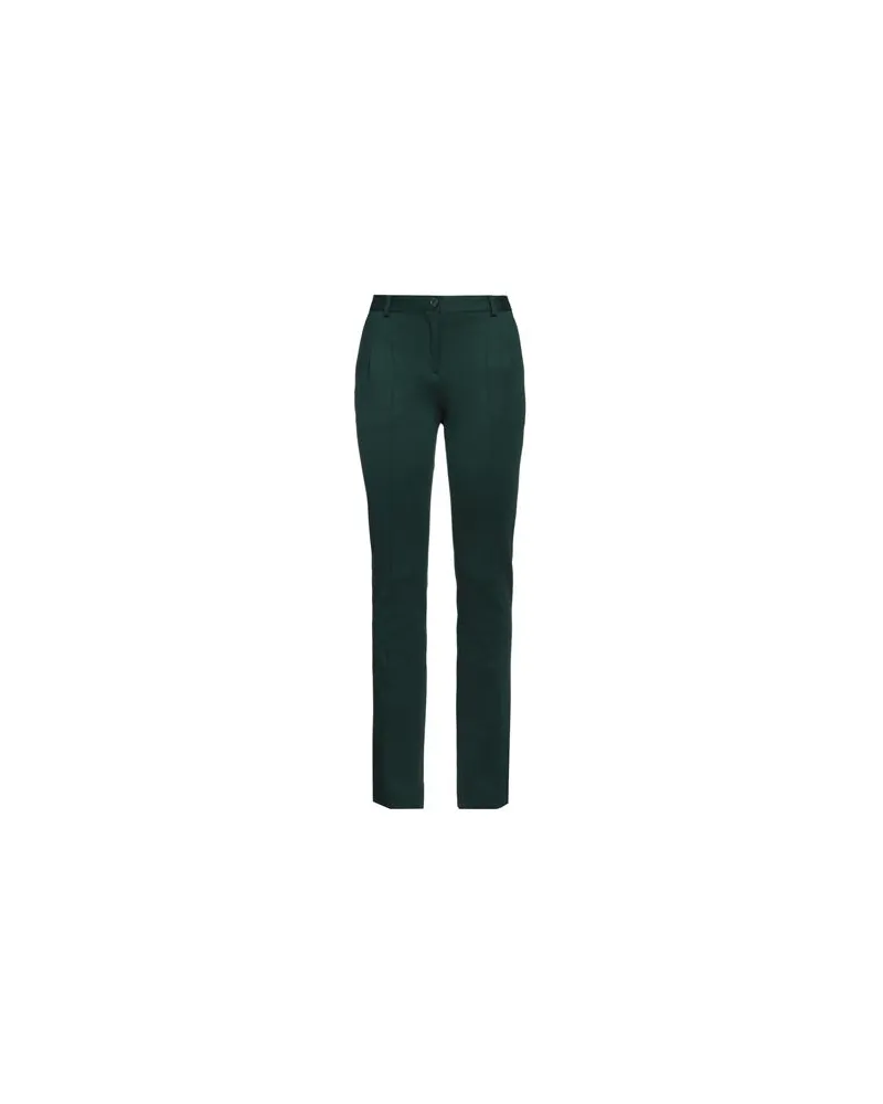 Moschino HOSEN & RÖCKE - Hosenauf YOOX.COM Dunkelgrün
