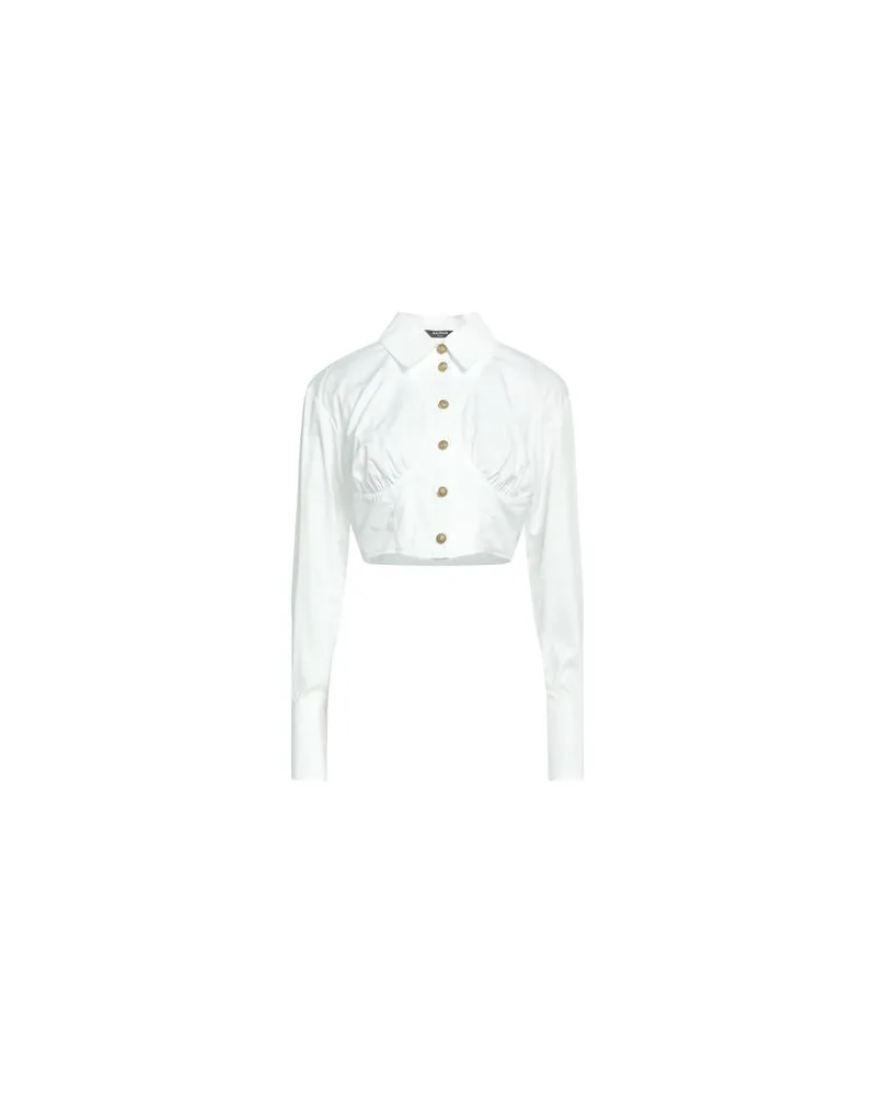Balmain TOPS - Hemdenauf YOOX.COM Weiß