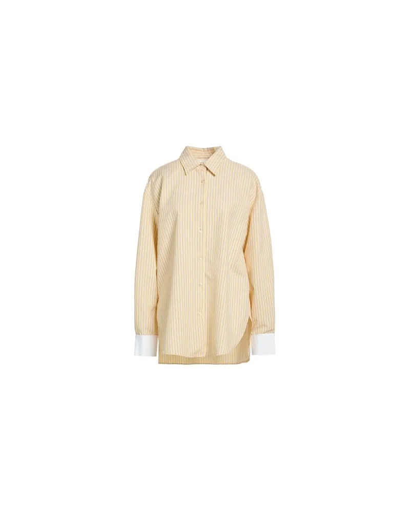 forte_forte TOPS - Hemdenauf YOOX.COM Pastellgelb