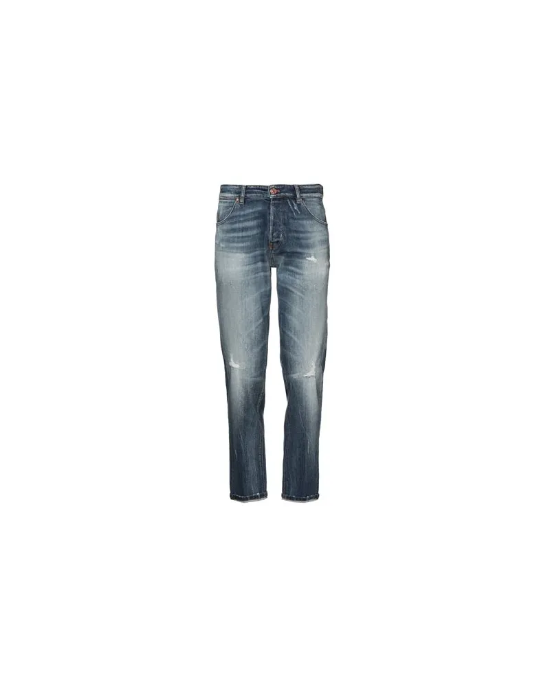 PT TORINO HOSEN & RÖCKE - Jeanshosenauf YOOX.COM Blau