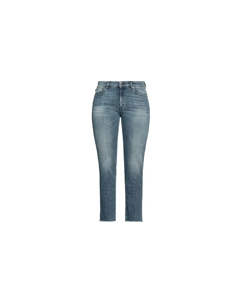 Moschino HOSEN & RÖCKE - Jeanshosenauf YOOX.COM Blau