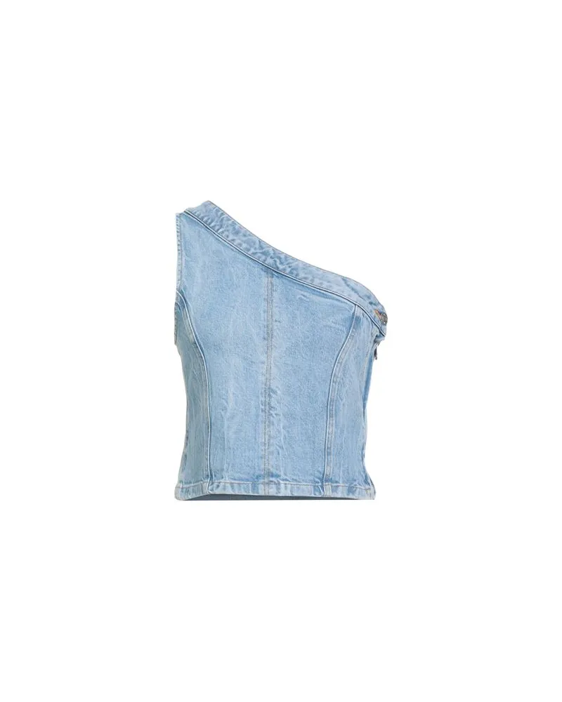 VICOLO DENIM COUTURE - TOPS - Topsauf YOOX.COM Blau