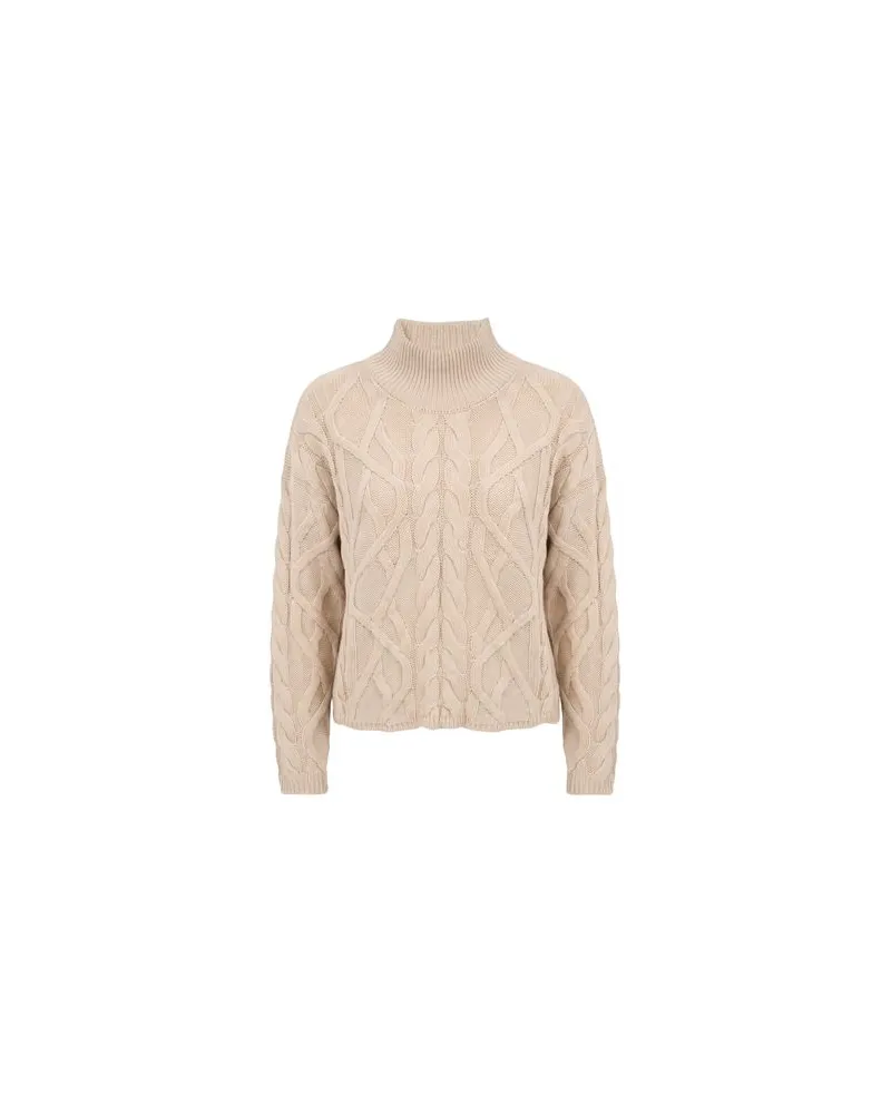 Alpha Studio STRICKWAREN - Rollkragenpulloverauf YOOX.COM Beige