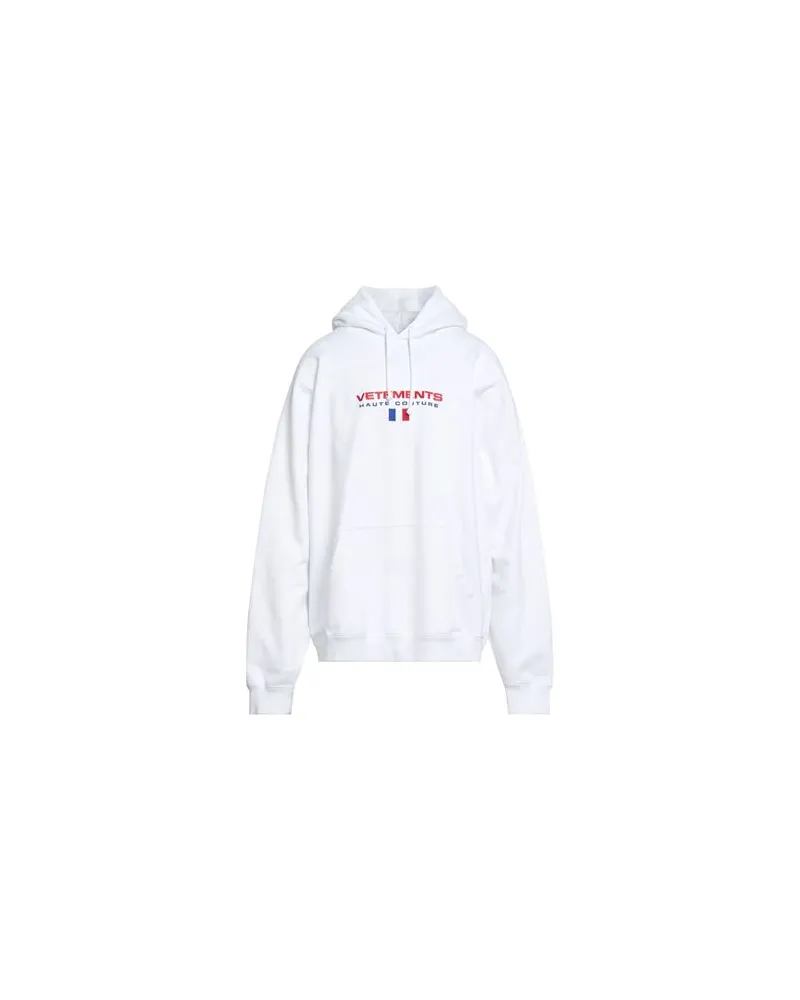 VETEMENTS TOPS - Sweatshirtsauf YOOX.COM Weiß