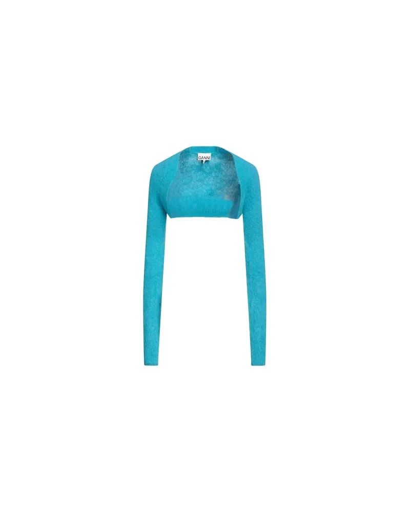 Ganni TOPS - Bolerosauf YOOX.COM Azurblau