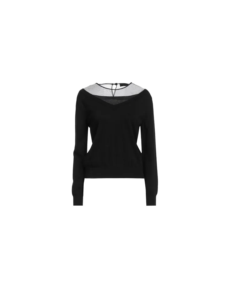 Icona By Kaos STRICKWAREN - Pulloverauf YOOX.COM Schwarz