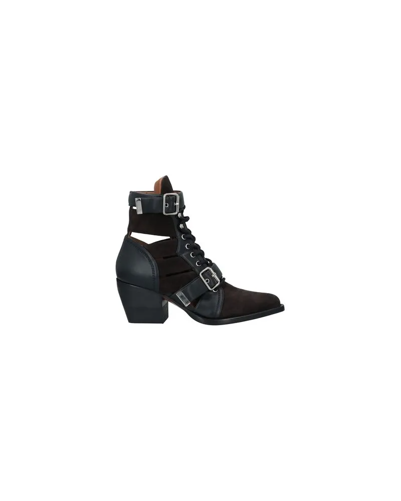 Chloé SCHUHE - Stiefelettenauf YOOX.COM Schwarz