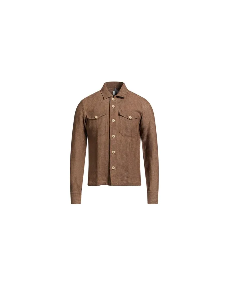 Eleventy PLATINUM - TOPS - Hemdenauf YOOX.COM Braun