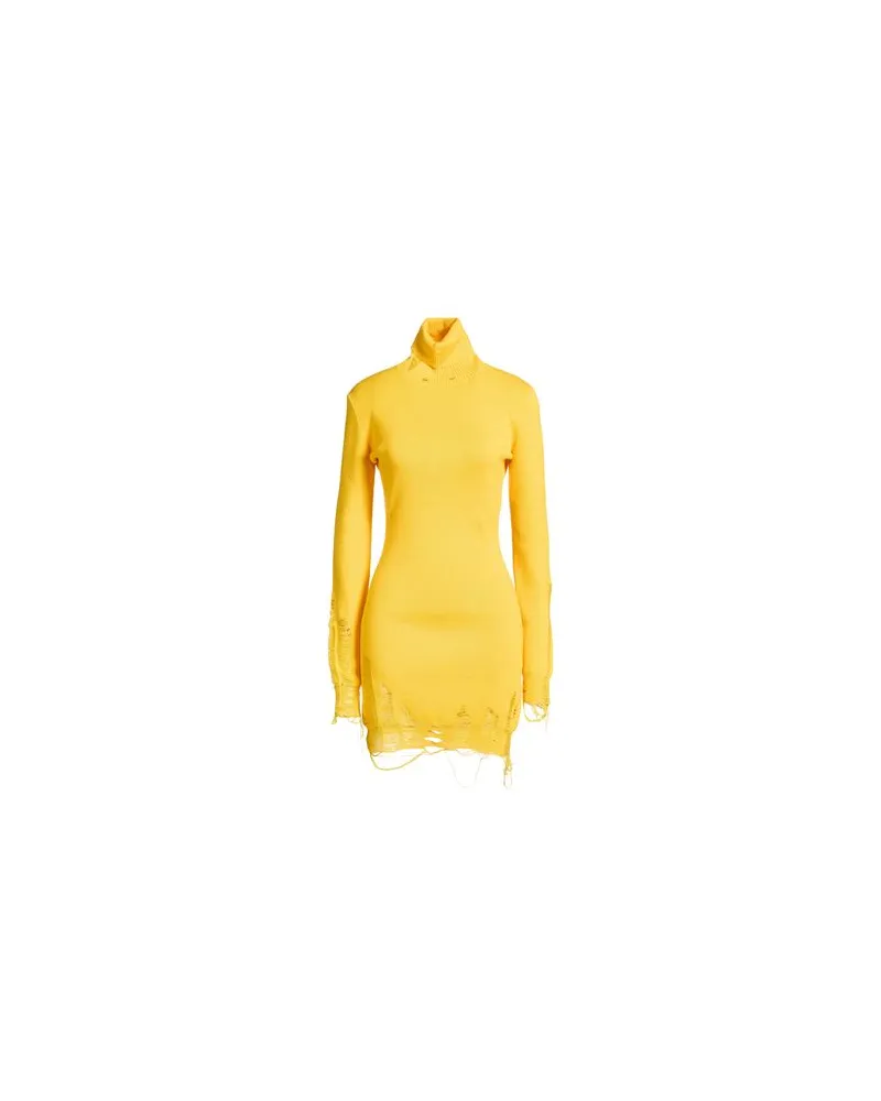 Maison Margiela KLEIDER - Mini-Kleiderauf YOOX.COM Gelb