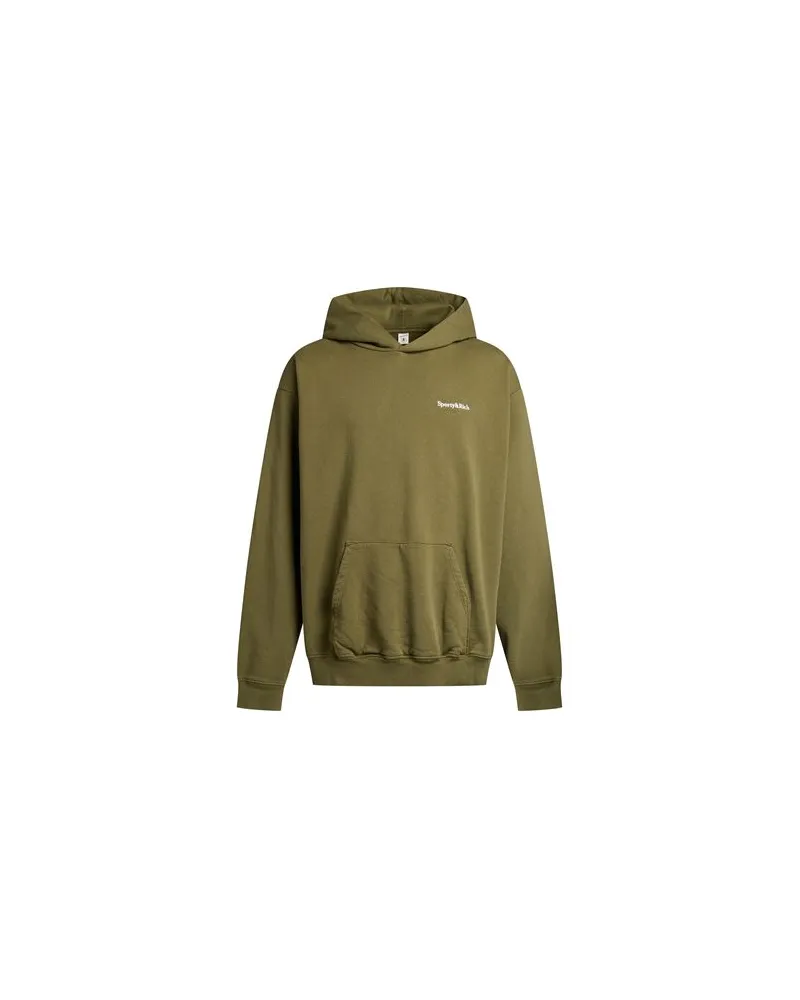 SPORTY & RICH TOPS - Sweatshirtsauf YOOX.COM Militärgrün