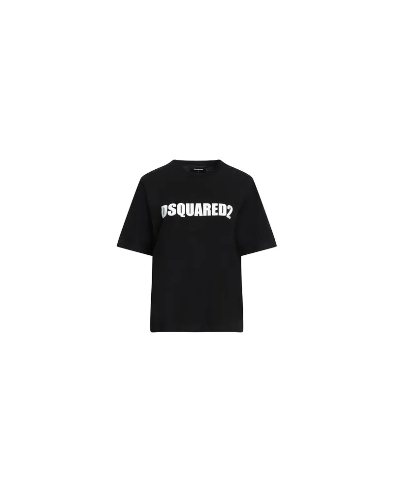 Dsquared2 TOPS - T-shirtsauf YOOX.COM Schwarz
