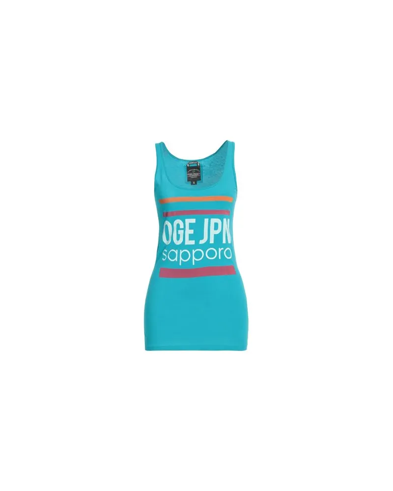 one green elephant TOPS - Tank Topsauf YOOX.COM Azurblau