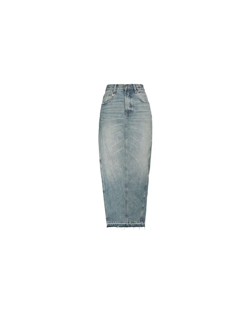 R13 HOSEN & RÖCKE - Jeansröckeauf YOOX.COM Blau