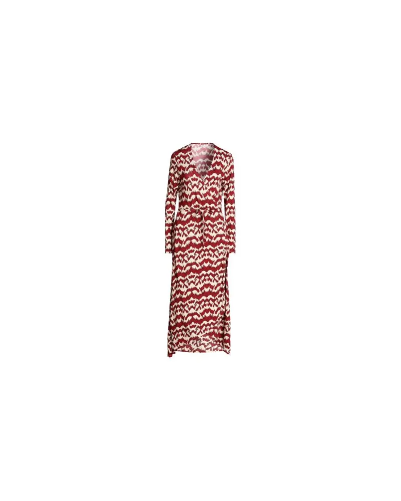 Majestic KLEIDER - Midi-Kleiderauf YOOX.COM Cremeweiß