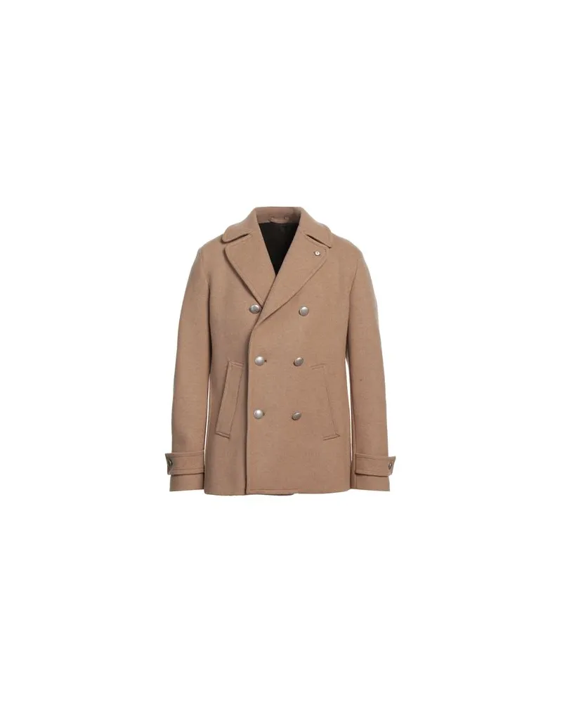 Luigi Bianchi Mantova JACKEN & MÄNTEL - Mäntelauf YOOX.COM Kamel