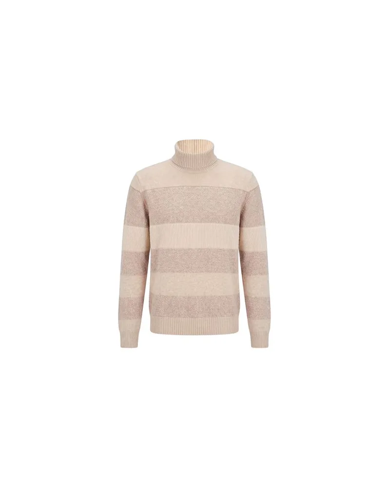 BARBA STRICKWAREN - Rollkragenpulloverauf YOOX.COM Beige