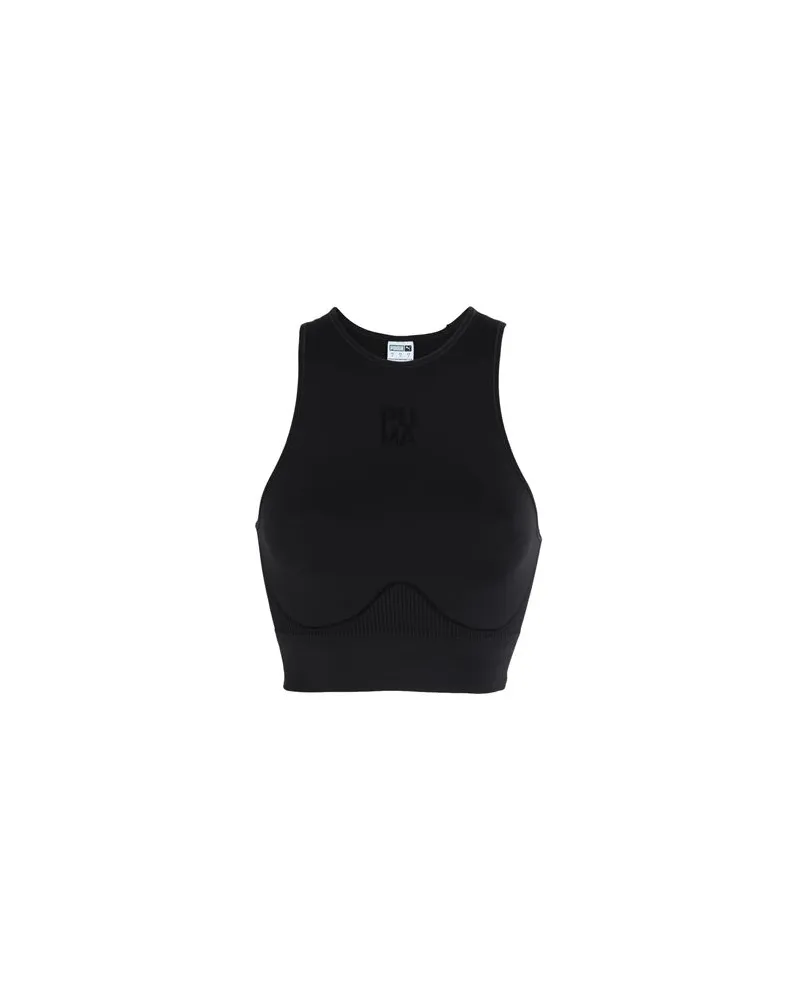 Puma Infuse EvoKnit Cropped Top   - TOPS - Topsauf YOOX.COM Schwarz