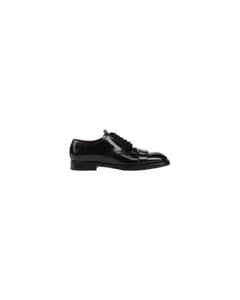 Dolce & Gabbana SCHUHE - Schnürschuheauf YOOX.COM Schwarz
