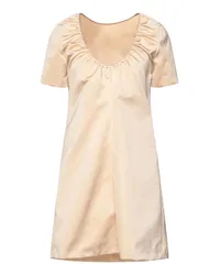 Mauro Grifoni Mini-Kleid Beige