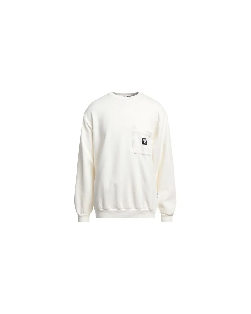 BERNA TOPS - Sweatshirtsauf YOOX.COM Cremeweiß