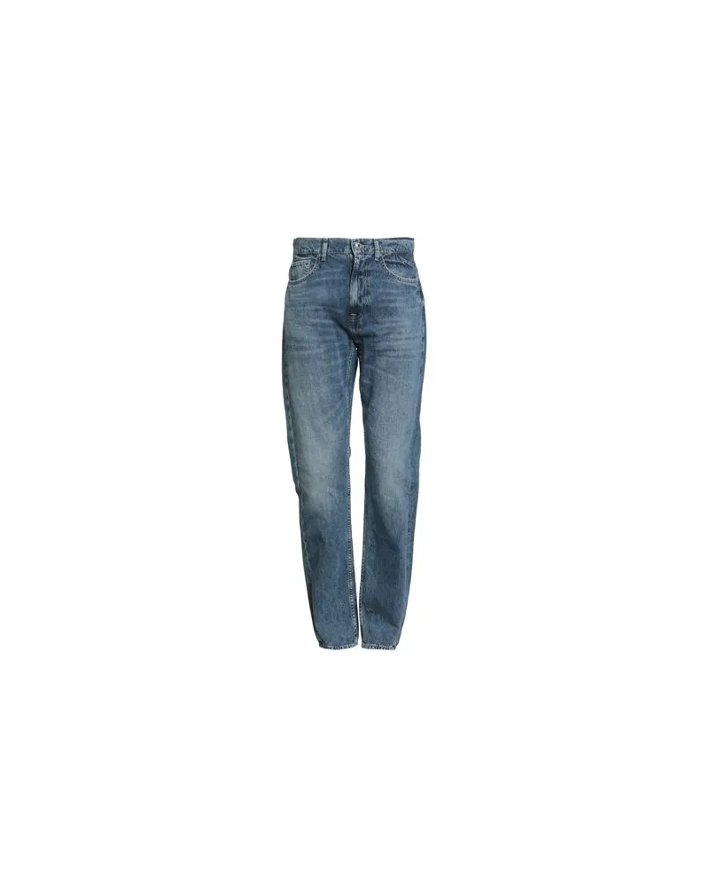 Guess HOSEN & RÖCKE - Jeanshosenauf YOOX.COM Blau