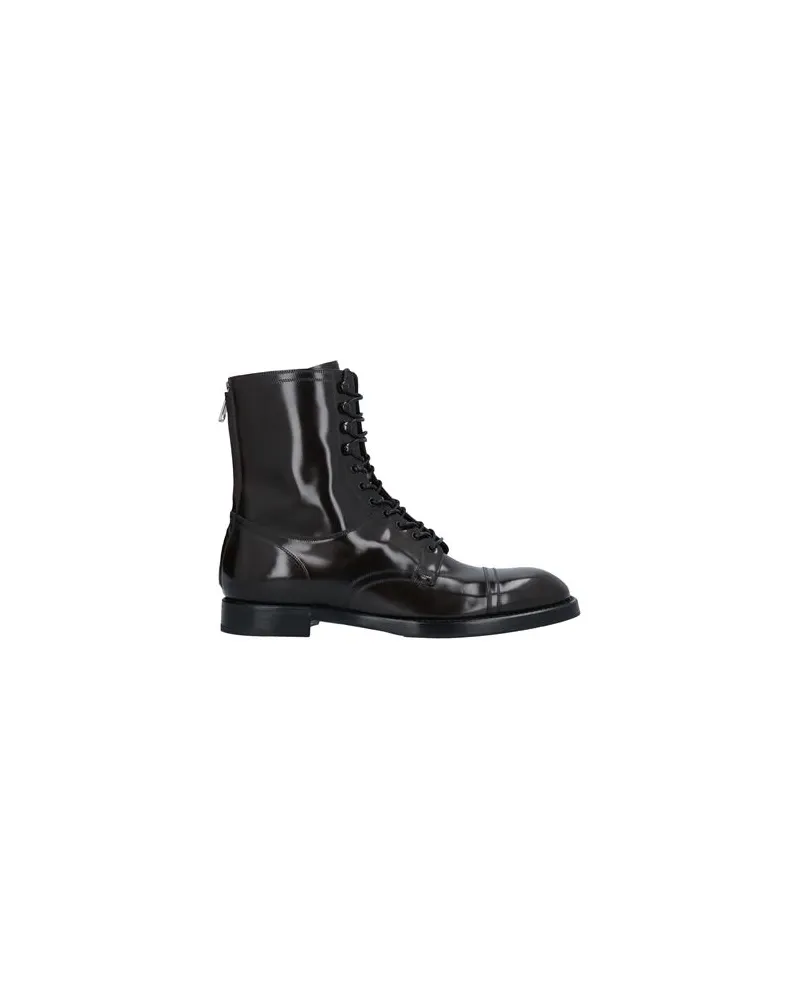 Dolce & Gabbana SCHUHE - Stiefelettenauf YOOX.COM Dunkelbraun