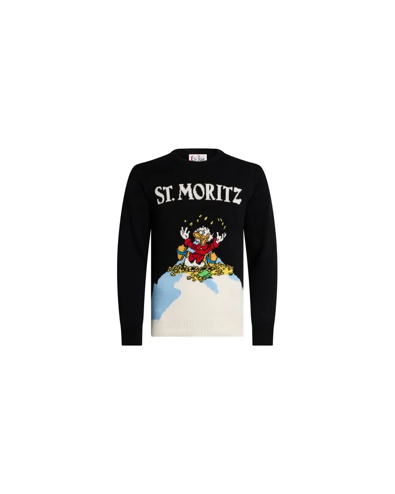 MC2 Saint Barth STRICKWAREN - Pulloverauf YOOX.COM Schwarz