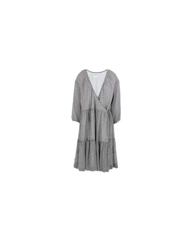 Designers Remix KIELY WRAP DRESS - KLEIDER - Mini-Kleiderauf YOOX.COM Schwarz