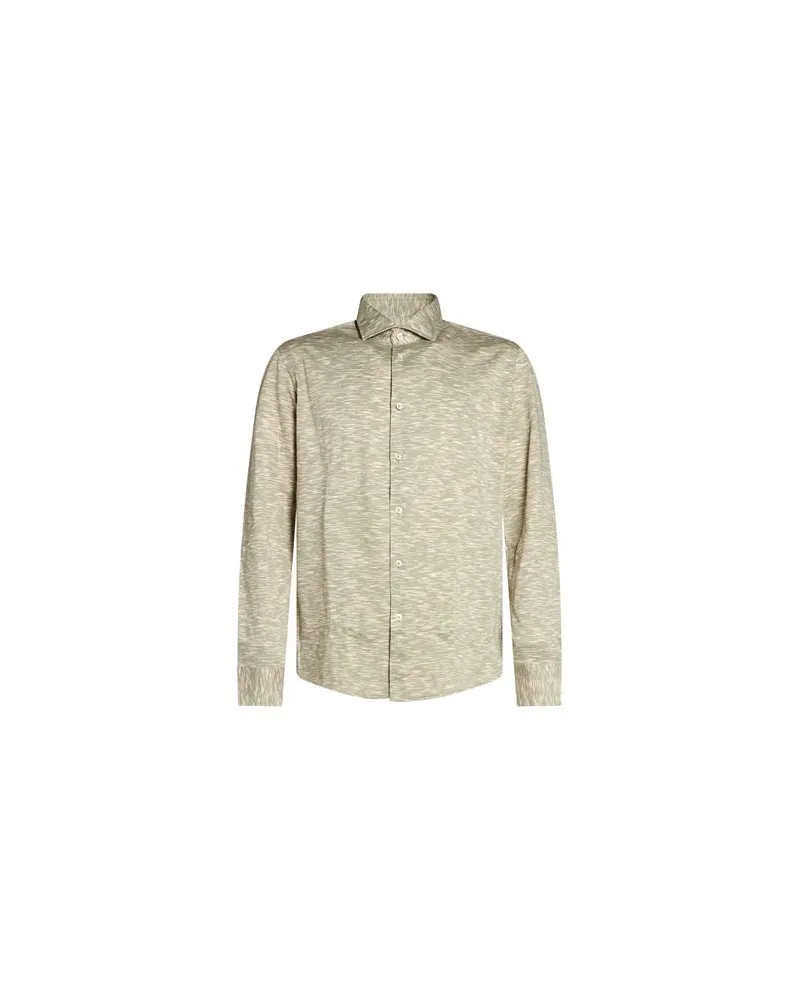 XACUS TOPS - Hemdenauf YOOX.COM Salbeigrün