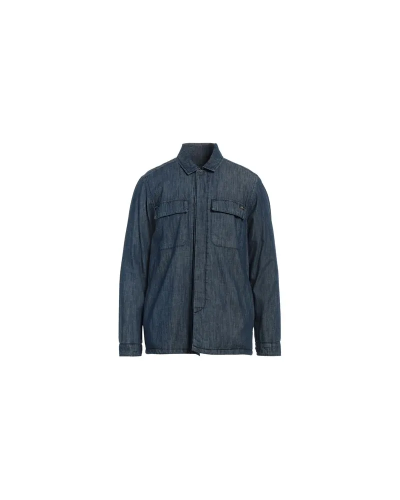 7 for all mankind JACKEN & MÄNTEL - Jeansjacken/Mäntelauf YOOX.COM Blau