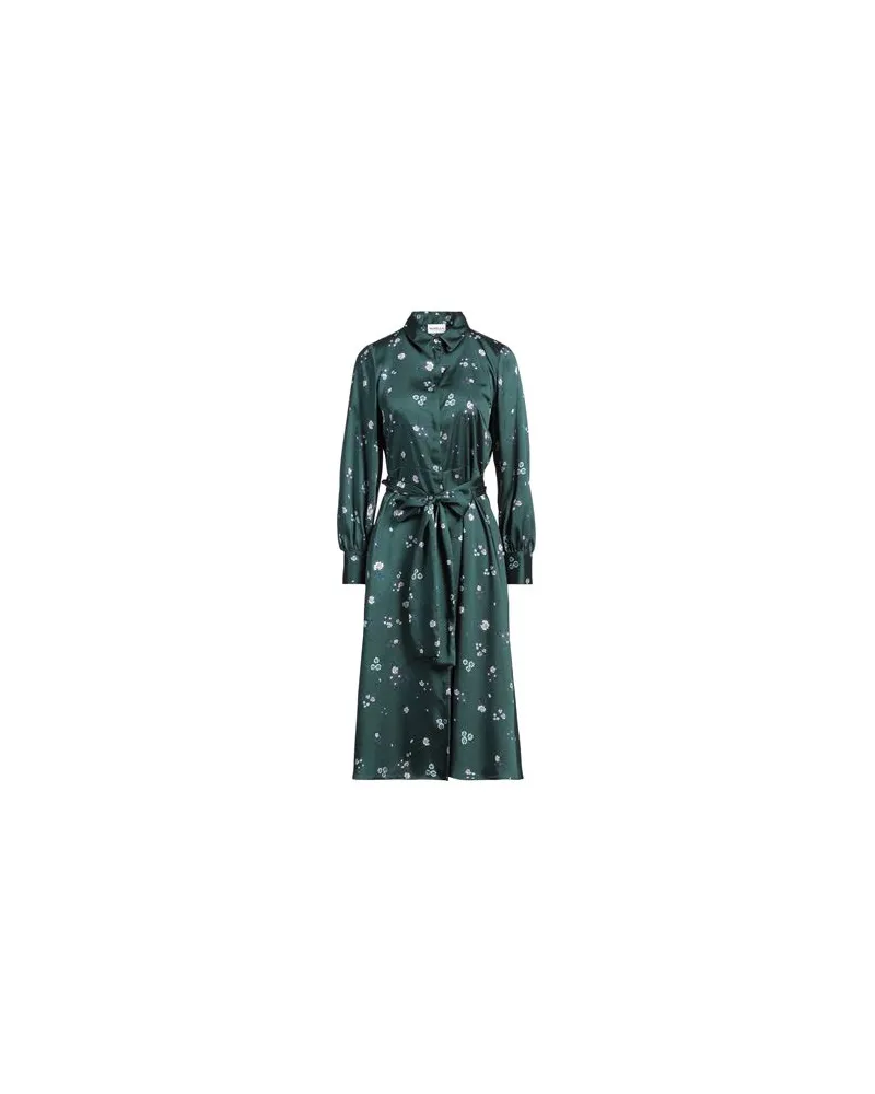 MARELLA KLEIDER - Midi-Kleiderauf YOOX.COM Dunkelgrün