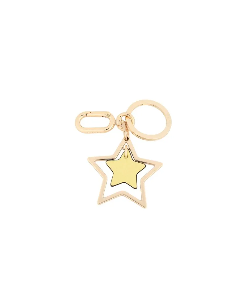 Furla VENUS KEYRING STAR  - Kleinlederwaren - Schlüsselanhängerauf YOOX.COM Pastellgelb