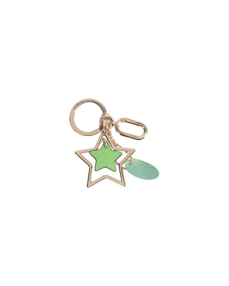 Furla VENUS KEYRING STAR  - Kleinlederwaren - Schlüsselanhängerauf YOOX.COM Säuregrün