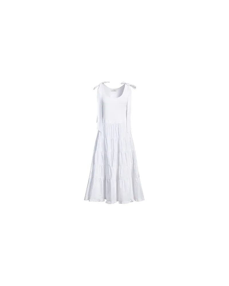 MEIMEIJ KLEIDER - Midi-Kleiderauf YOOX.COM Weiß