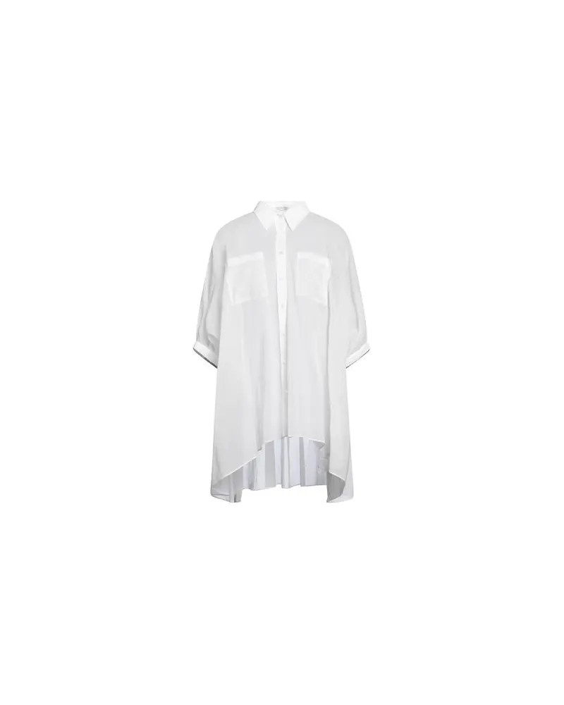 Brunello Cucinelli TOPS - Hemdenauf YOOX.COM Weiß