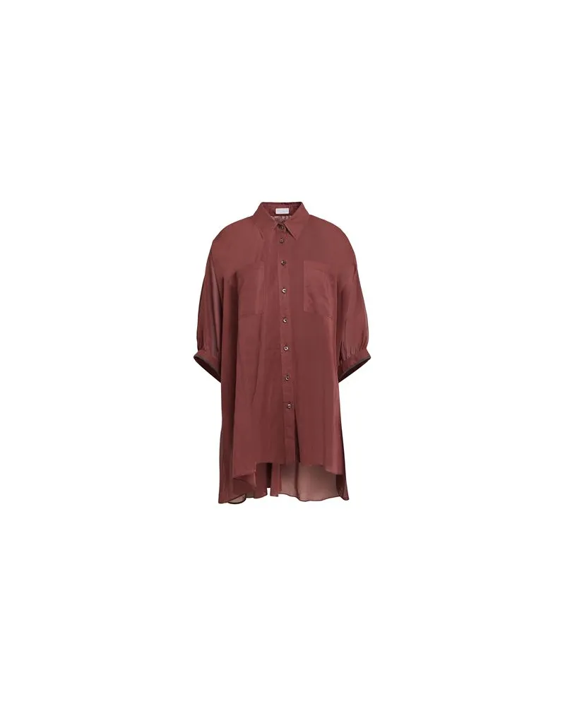 Brunello Cucinelli TOPS - Hemdenauf YOOX.COM Purpur