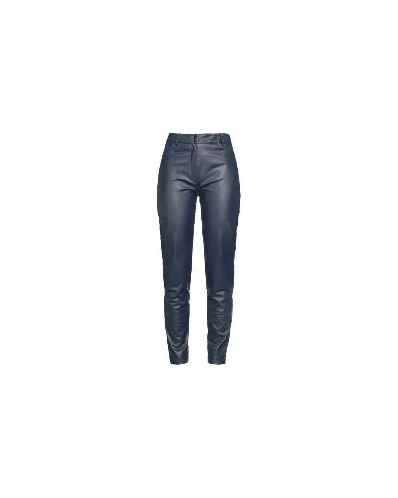 D.EXTERIOR HOSEN & RÖCKE - Hosenauf YOOX.COM Marineblau