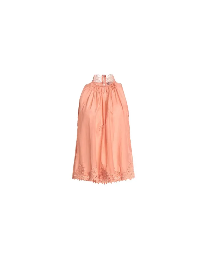 Elisabetta Franchi TOPS - Topsauf YOOX.COM Lachs