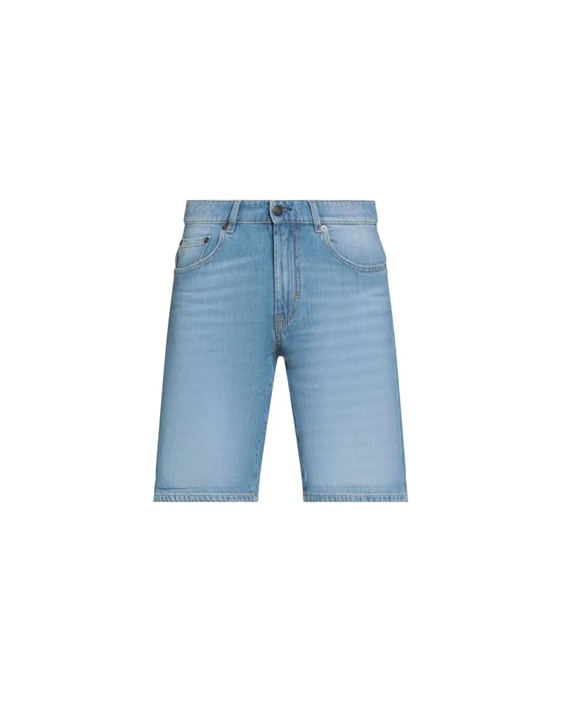 Modfitters HOSEN & RÖCKE - Jeansshortsauf YOOX.COM Blau