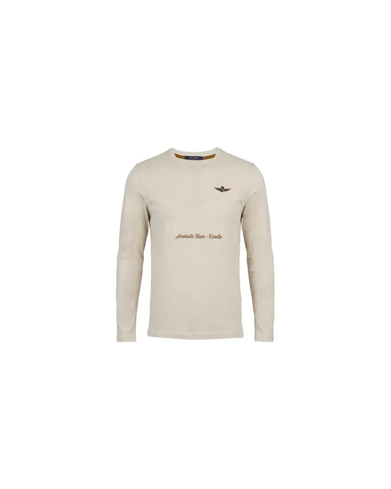 Aeronautica Militare TOPS - T-shirtsauf YOOX.COM Elfenbein