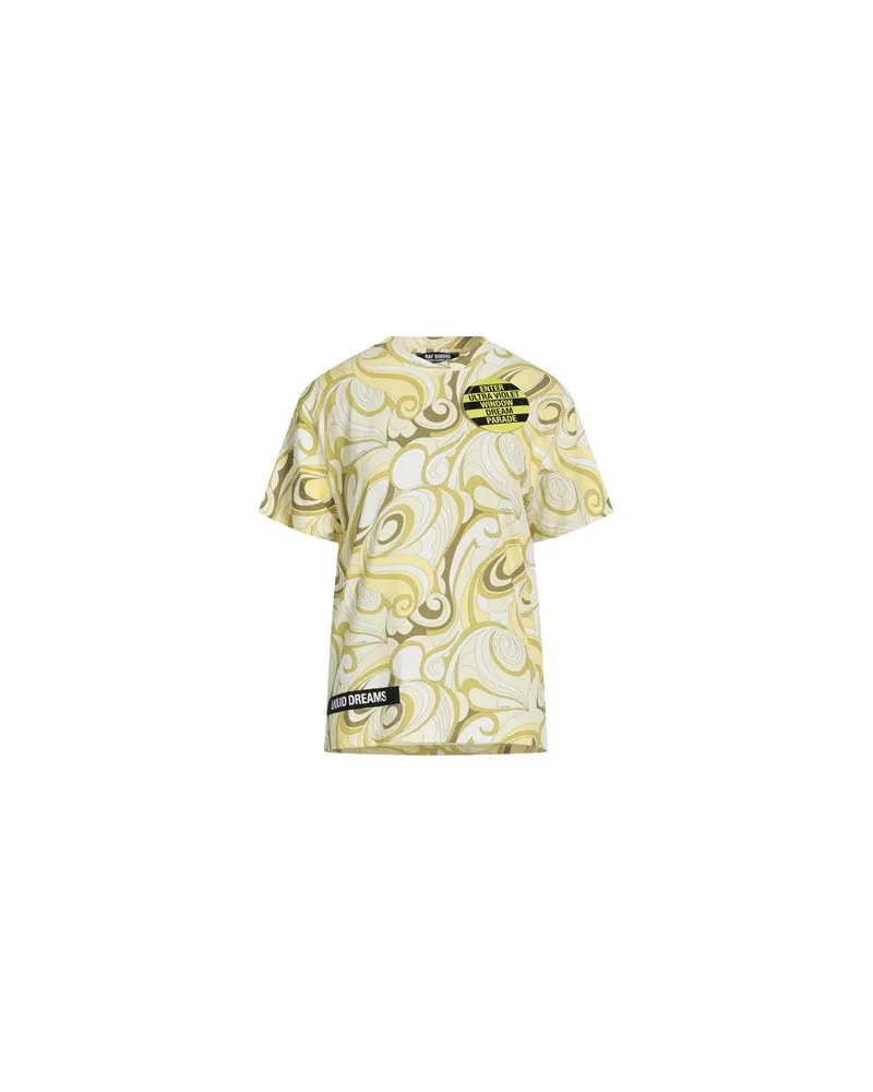 Raf Simons TOPS - T-shirtsauf YOOX.COM Pastellgelb