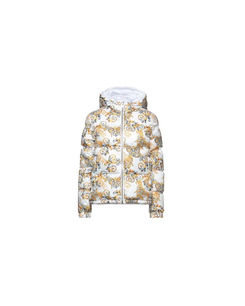 Versace Jeans JACKEN & MÄNTEL - Pufferjacken & Daunenjackenauf YOOX.COM Weiß
