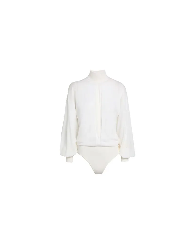 Alaïa TOPS - Bodysuitsauf YOOX.COM Elfenbein