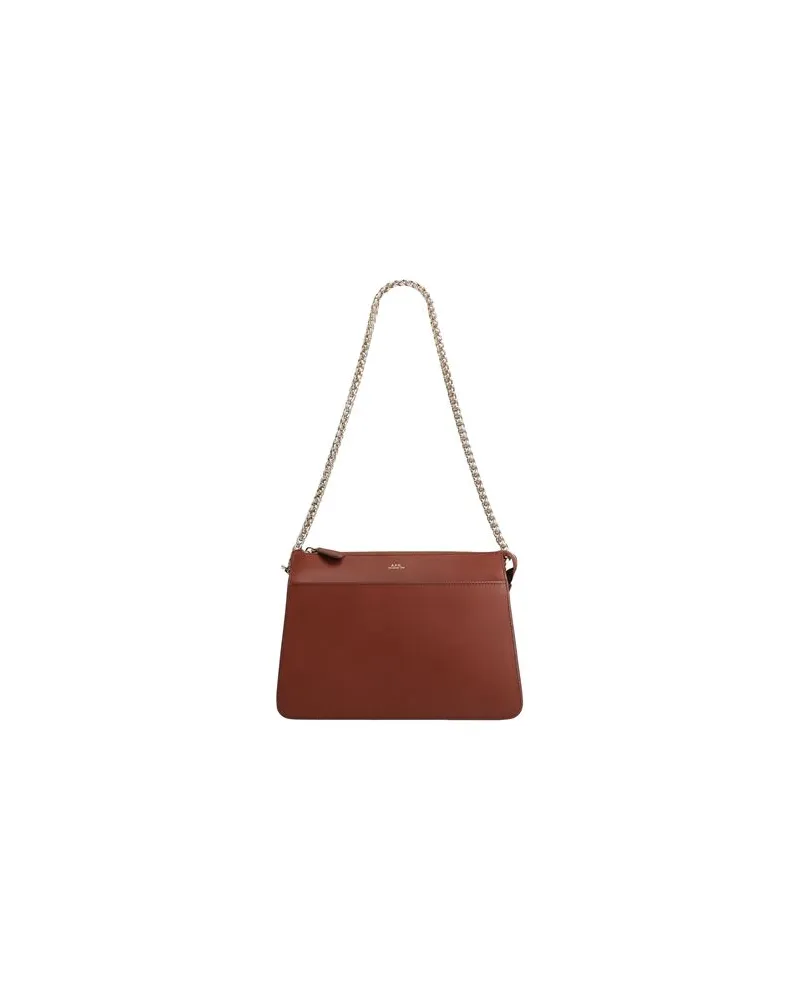 A.P.C. TASCHEN - Schultertaschenauf YOOX.COM Braun