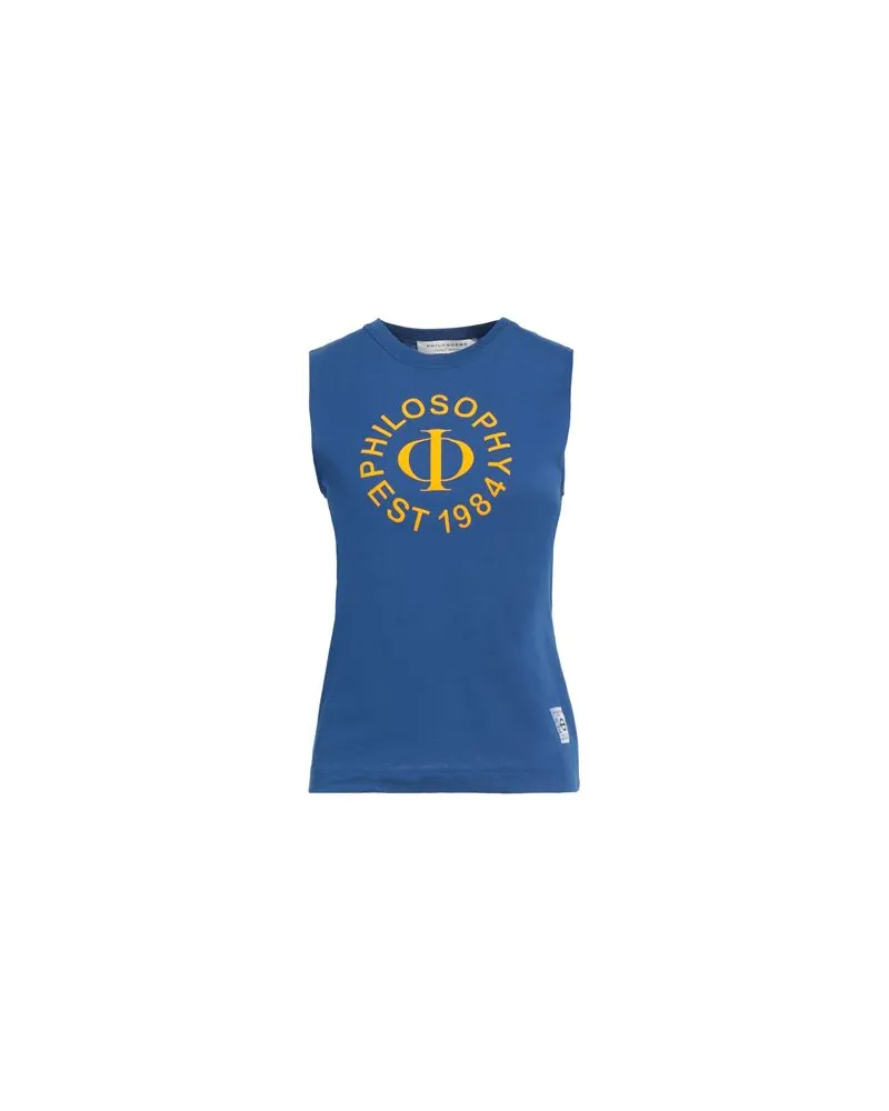 Philosophy Di Lorenzo Serafini TOPS - T-shirtsauf YOOX.COM Blau