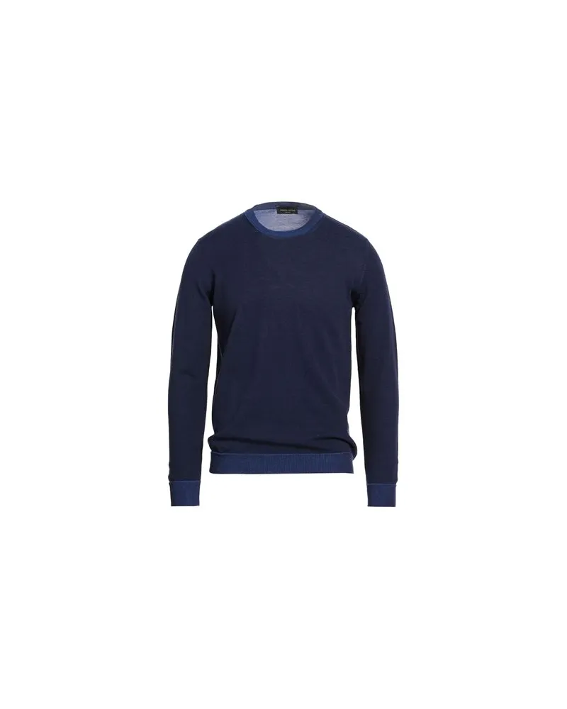 Roberto Collina STRICKWAREN - Pulloverauf YOOX.COM Nachtblau