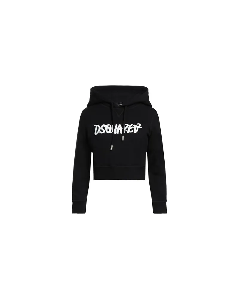 Dsquared2 TOPS - Sweatshirtsauf YOOX.COM Schwarz