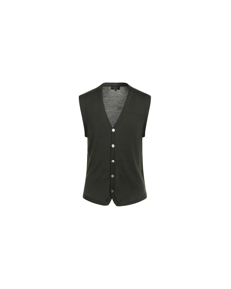 Hackett STRICKWAREN - Strickjackenauf YOOX.COM Grün