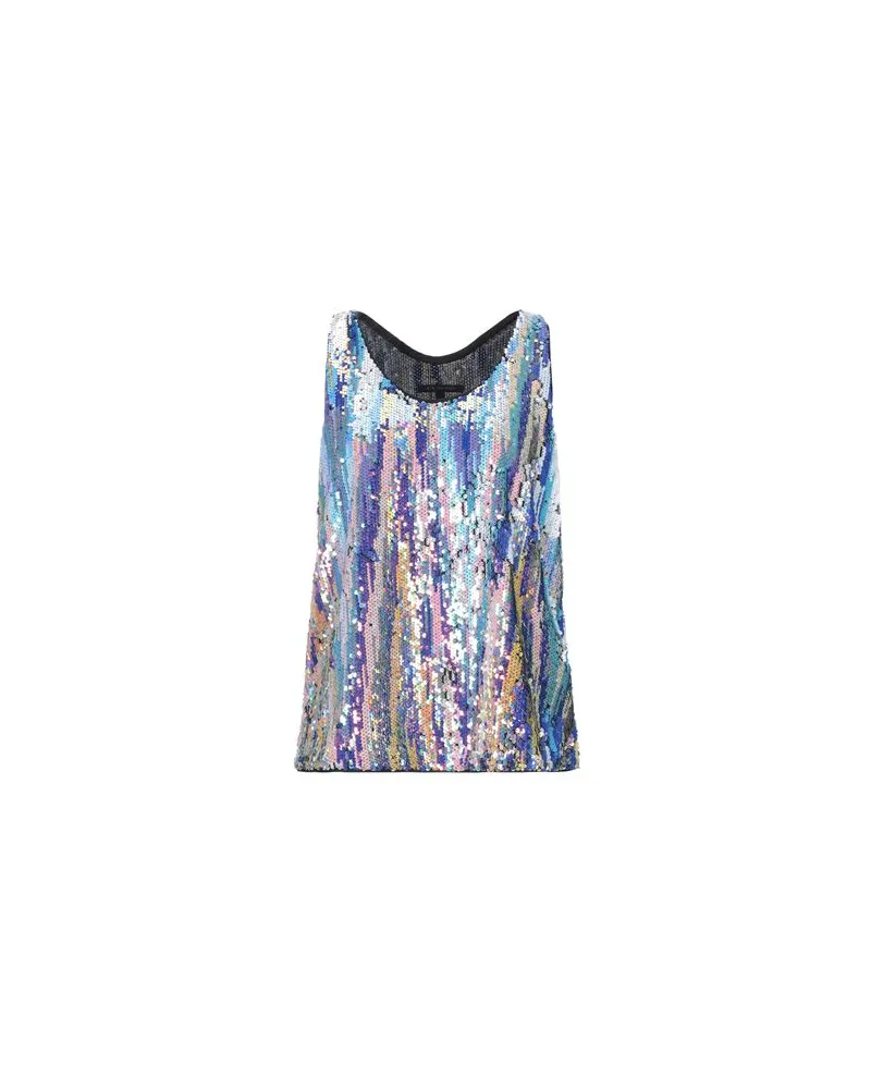 Armani Exchange TOPS - Topsauf YOOX.COM Himmelblau